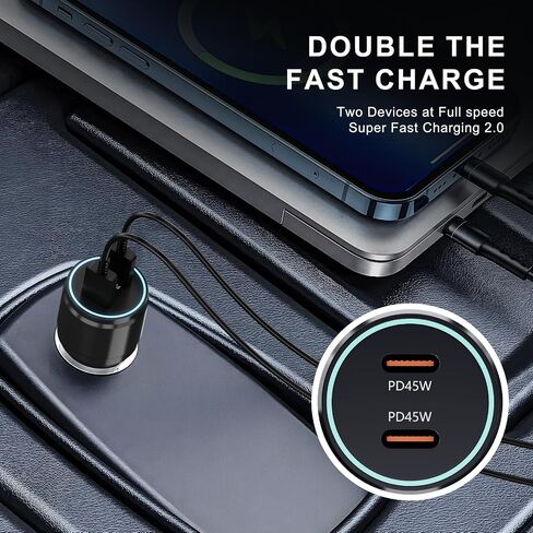 Samsung 45W USB-C Charger, 45W PPS Super Fast USB-C Wall/Car Charger in Saudi Arabia