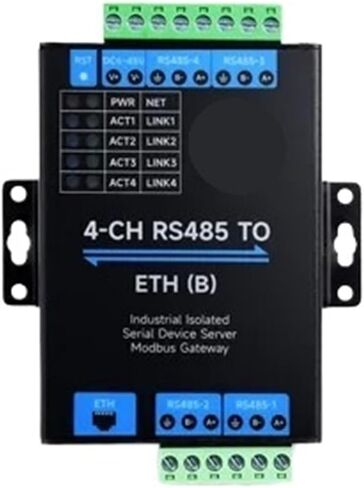 4‑CH RS485 to RJ45 Serial Server Waveshare(to POE ETH B) in Saudi Arabia