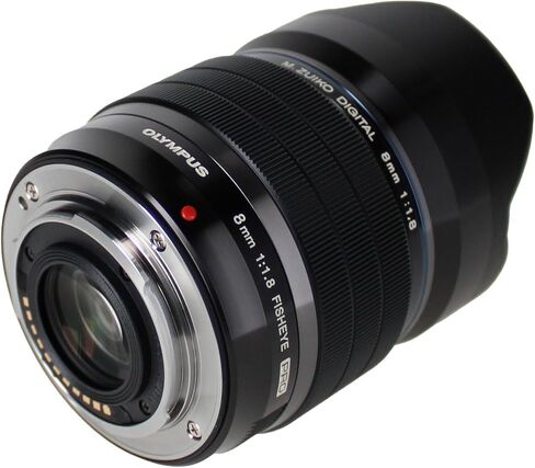 Olympus M.Zuiko Digital ED 8mm F1.8 FISHEYE PRO for Micro Four Thirds System Camera Fast and Furious Fisheye Weather Sealed Design Wide Angle in Saudi Arabia