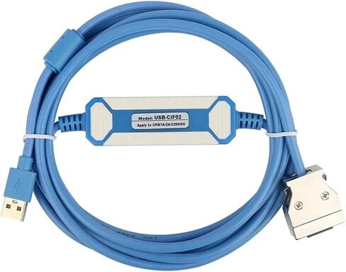 1pcs USB-CIF02 Adapter CQM1-CIF02 Suitable for Programming Cable in Saudi Arabia