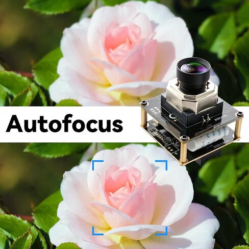 20MP Autofocus USB3.0 Security Camera,3840P 60° HFOV No Distortion Lens, Plug and Play for PC Raspberry Pi Jetson Nano,Compatible with Windows Linux Mac OS for Laser Engraver 3D Printer in Saudi Arabia