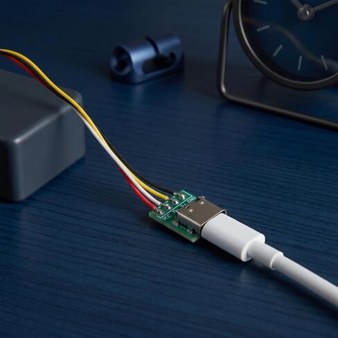 12 PCS USB 3.1 Type C Connector, DIY Serial Basic Breakout Female Connectors Panel Mount Type with Pc Board USB 2.0 Pinout Serial Basic Breakout Female Connector for Data Line Wire Cable Transfer in Saudi Arabia