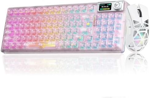Aula Wireless Keyboard and Mouse Combo, Aula F98Pro Wireless Keyboard SC620 Wireless Mouse in Saudi Arabia