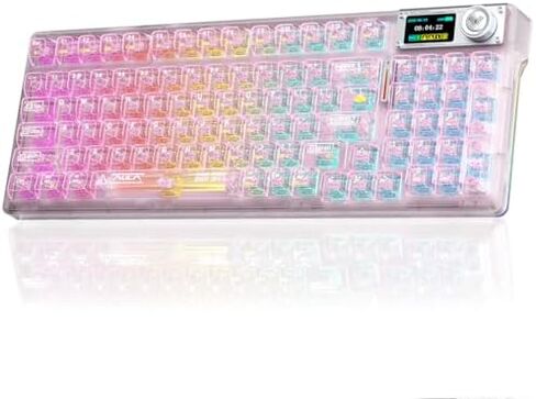 Aula Wireless Keyboard and Mouse Combo, Aula F98Pro Wireless Keyboard SC620 Wireless Mouse in Saudi Arabia