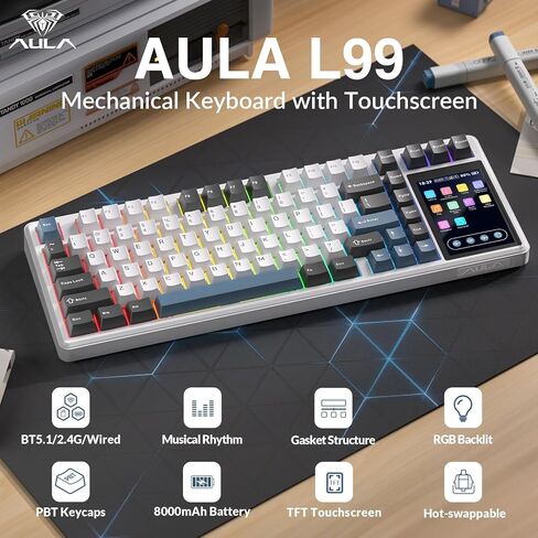 Aula Wireless Keyboard and Mouse Combo, Aula L99 Wireless Keyboard SC620 Wireless Mouse in Saudi Arabia