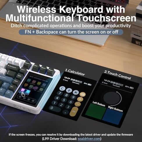 Aula Wireless Keyboard and Mouse Combo, Aula L99 Wireless Keyboard SC620 Wireless Mouse in Saudi Arabia