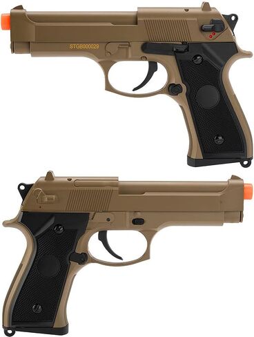 Evike Airsoft - CYMA Full Auto M9 Gun Airsoft AEP Pistol Package in Saudi Arabia