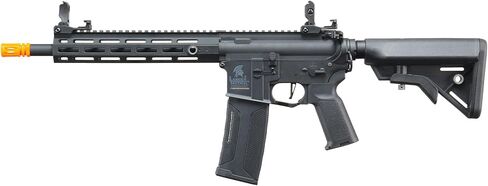 Lancer Tactical Gen 3 Lightweight Durable Polymer M4 Airsoft MLOK AEG w/High Speed Mid Cap with Programmable Fast Trigger (ETU & MOSFET) in Saudi Arabia