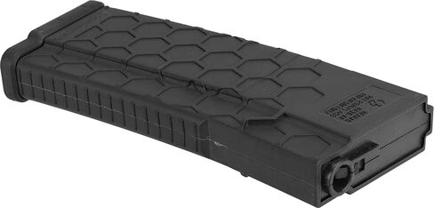 Evike Airsoft - EMG Helios Hexmag 120rds Polymer Mid-Cap Mag for M4-Style Series AEGs (Black/Single) in Saudi Arabia
