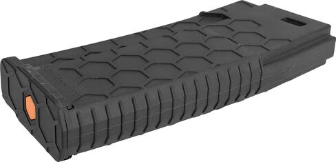 Evike Airsoft - EMG Helios Hexmag 120rds Polymer Mid-Cap Mag for M4-Style Series AEGs (Black/Single) in Saudi Arabia