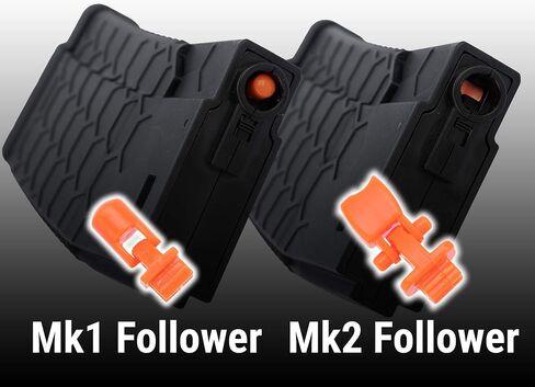 Evike Airsoft - EMG Helios Hexmag 120rds Polymer Mid-Cap Mag for M4-Style Series AEGs (Black/Single) in Saudi Arabia