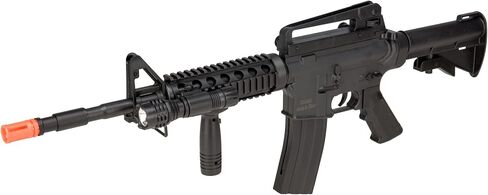 9903 M4 Airsoft Rifle and P228 Combo Kit (Color: Black) in Kuwait