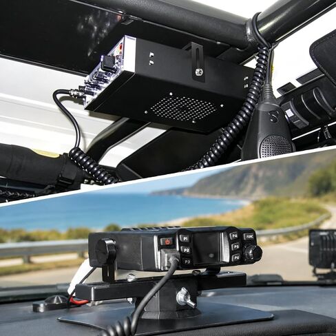 Adjustable Universal Mounting Bracket for CB Ham Radio in Saudi Arabia