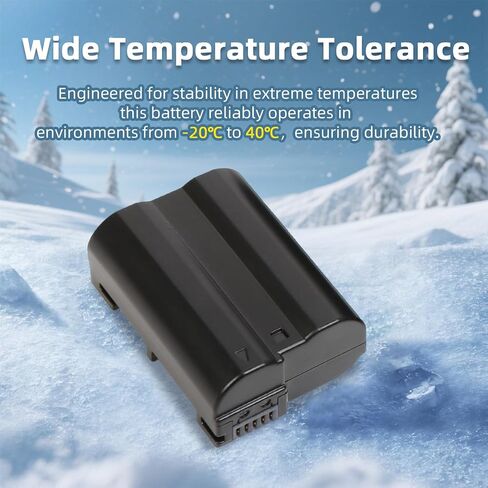 YUEFANSNE EN-EL15 EN-EL15A /EN-EL15B Battery Compatible with Nikon Z8, Z5, Z6 II, Z6 III, Z7 II, Z8, D7200, D500, D800, D7200, D7000, D7500, D810 D7100, D600, D610 Camera in Saudi Arabia