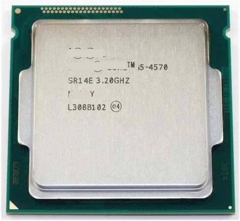 Processor Fit for Intel Core i5 4570 3.2GHz 6MB SR14E in Saudi Arabia