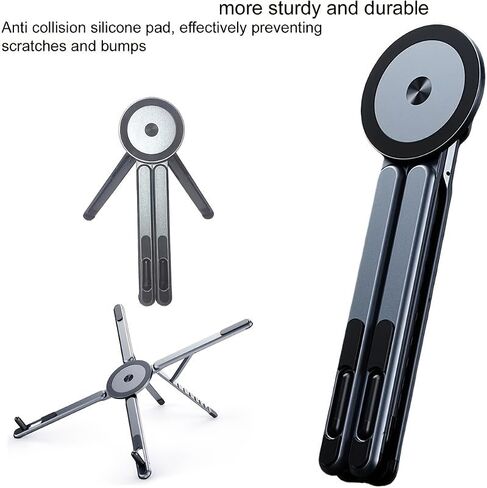 Multifunctional Magnetic Laptop Holder Foldable Tripod Stand for Phone in Saudi Arabia