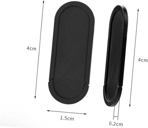 SHOWERORO 6pcs Computer Webcam Cover Slider Privacy Protective Abs Camera Cover for Phone and Web Camera, Easy to Install and Open or Close, Multi-Purpose Privacy Protection for Laptop in Kuwait