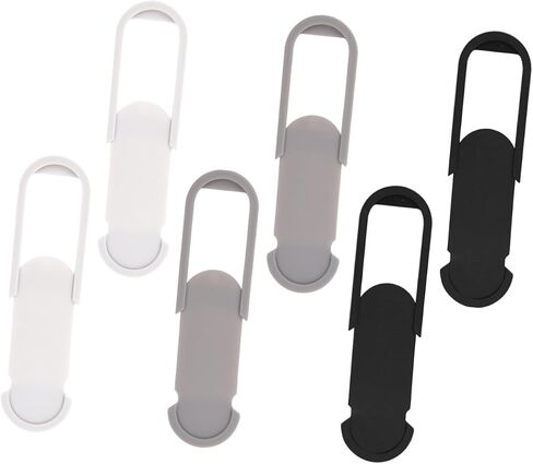 Hemobllo Webcam Cover Slider Easy to Install for Phone and Web Camera 6pcs Abs Material Multi-Purpose Privacy Shutter Protecting Your Device Camera in Saudi Arabia