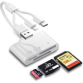 xD Card Reader, 3 in 1 SD/TF/XD Card Adapter in Saudi Arabia