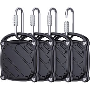 DDJ for 2 Pack Life360 Tile Mate 2024 Case, IPX8 Waterproof Protective Cover for Tile Mate (2024), Secure Anti-Loss Screw Lock Holder with Metal Keychain for Travel Bags, Keys & Pet Collar in Saudi Arabia