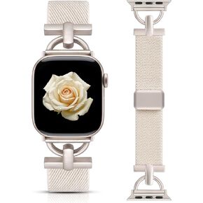 Wearlizer متوافق مع أحزمة ساعات Apple المغناطيسية القابلة للتمدد للنساء والرجال in Saudi Arabia