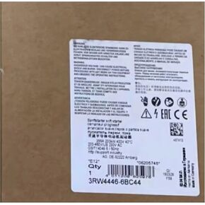 SMOCONE 1pcs Expedited 3RW4446-6BC44 Sealed in Box 3RW44466BC44 Fast 3RW4446-6BC44 in Kuwait
