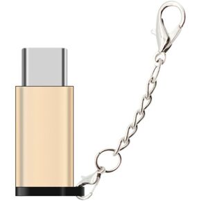 8pcs 8pcs/set Compact Micro USB to Type-c Adapter Converter Key Chain in Saudi Arabia