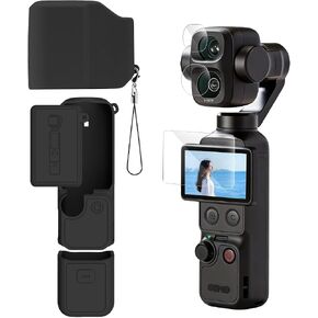 Soft Silicone Protective Case for DJI Osmo Pocket 4P Pink in Saudi Arabia