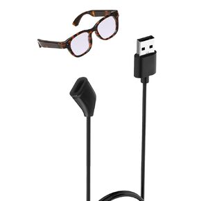 for wepmous G600 20MP AI Smart Glasses with Camera Charging Cable, 3-Layer Safe Charging Protection, Ultra-Soft Flexible Cable, Safe Material,Black in Kuwait