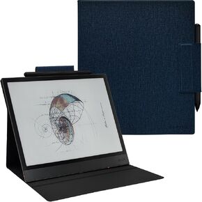 Case for 10.3" Boox Note Air 5 C (2025 Released), Cloth Dark Blue in Saudi Arabia