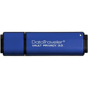 Kingston Digital 8GB Data Traveler AES Encrypted Vault Privacy 256Bit 3.0 USB Flash Drive (DTVP30/8GB) in Kuwait