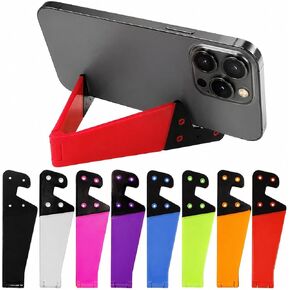 DaKuan 8-Pack Foldable V-Shaped Phone Stand, Assorted Colors in Kuwait