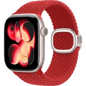TOCOL متوافق مع أساور ساعة Apple للنساء والرجال، سوار مجدول قابل للتمدد in Kuwait