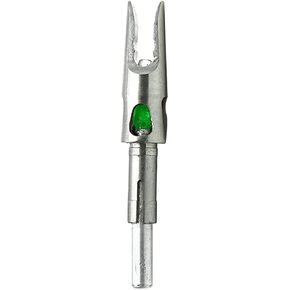 Axe Crossbows Green Lit Nocks for AX405 Crossbolts -Designed to fit AX405 .166 Diameter Crossbolts, Crossbow String Activated, Injection Molded Lighted Nock System,Super Bright LED, Weight: 44 Grains in Kuwait