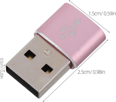 2pcs Type C 3.0 USB Reader Adapter for Charging and Data Reading in Saudi Arabia