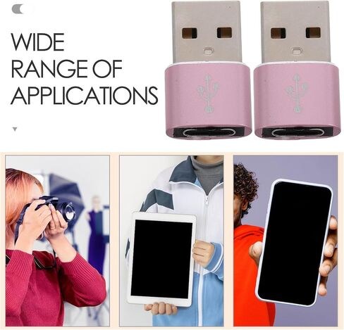 2pcs Type C 3.0 USB Reader Adapter for Charging and Data Reading in Saudi Arabia
