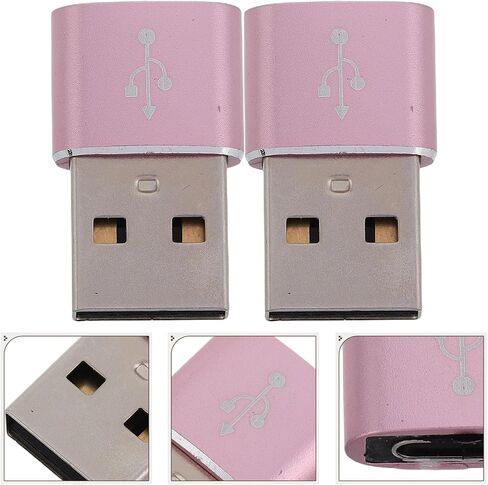 2pcs Type C 3.0 USB Reader Adapter for Charging and Data Reading in Saudi Arabia