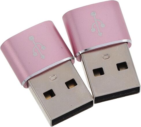 2pcs Type C to USB Adapter Card Reader for Charging and Data in Saudi Arabia