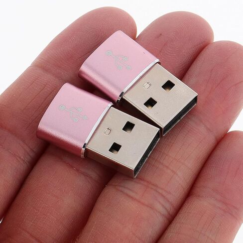 2pcs Type C to USB Adapter Card Reader for Charging and Data in Saudi Arabia