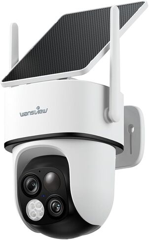 wansview Security Cameras Wireless Outdoor, Dual Lens PTZ, 2.4G, B7 2Pack in Saudi Arabia