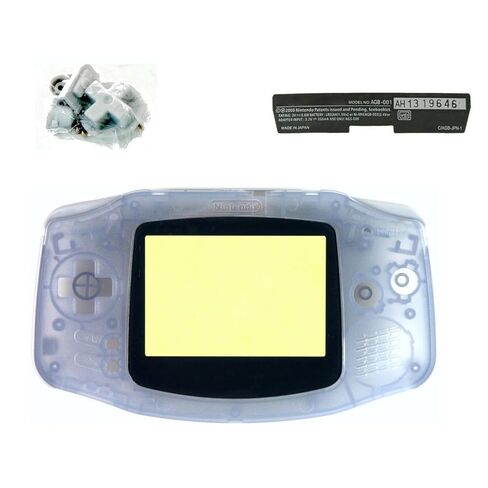 مجموعة حافظة غلاف كاملة شفافة لإصلاح Gameboy Advance in Kuwait