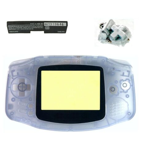 مجموعة حافظة غلاف كاملة شفافة لإصلاح Gameboy Advance in Kuwait