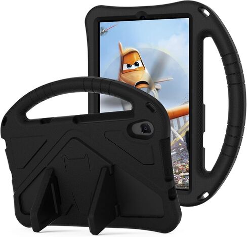 Kids Case for TCL tab 8 Le/TCL Tab WiFi (2023) Tablet, Lightweight EVA Shockproof, Dropproof Impact Resistance Protective Handle Stand Cover with Shoulder Strap(Purper) in Saudi Arabia