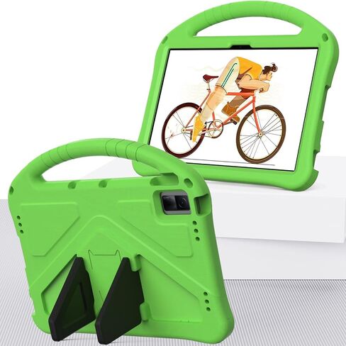 Kids Case for TCL Tab 11-Wi Fi-9466x3（2023/TCL NxtPaper 11（2023） Tablet, Lightweight EVA Kid Friendly Shockproof, Dropproof Impact Resistance Protective Handle Cover(Black) in Saudi Arabia