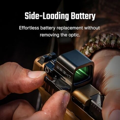 OSIGHT SE 2 MOA Dot & 32 MOA Circle Dual Reticle Green Dot Sight Bundled with OSIGHT RMR to RMSc Adapter Plate for RMR Slide Cut in Saudi Arabia
