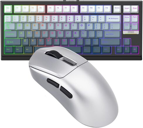 EPOMAKER G84 HE Wireless Hall Effect Keyboard+NEX Pro Wireless Gaming Mouse with RGB Charging Dock in Saudi Arabia