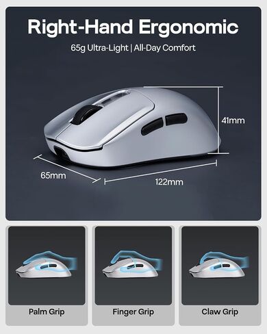 EPOMAKER G84 HE Wireless Hall Effect Keyboard+NEX Pro Wireless Gaming Mouse with RGB Charging Dock in Saudi Arabia