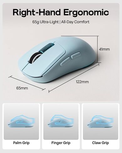 EPOMAKER x Aula F75 Gasket Mechanical Keyboard+NEX Lite Wireless Gaming Mouse w/Screens & RGB Charging Dock in Saudi Arabia