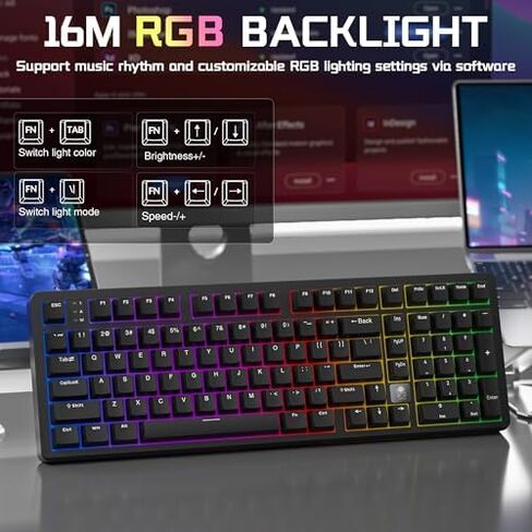 LEOBOG Wireless Keyboard and Mouse Combo, LEOBOG HI98C Pro Wireless Keyboard SC620 Wireless Mouse in Saudi Arabia
