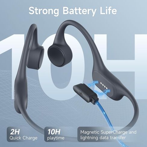 LOBKIN سماعات توصيل العظام للسباحة IP68 مقاومة للماء 32G وضع MP3 in Kuwait